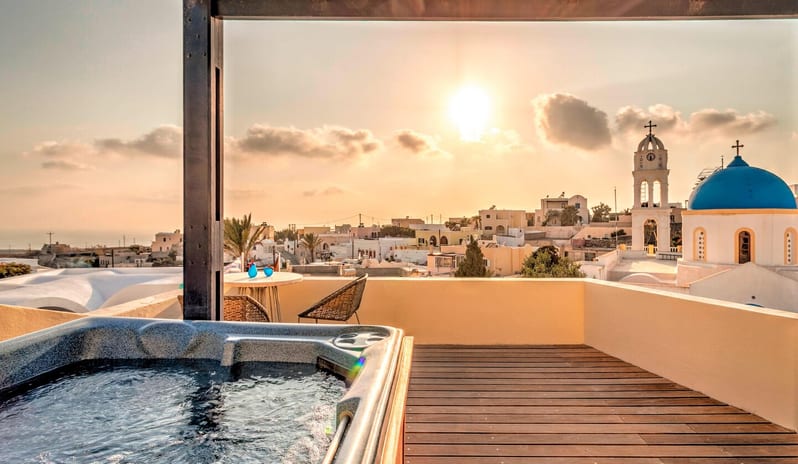 VEDEMA OVERVIEW - AEGEAN SUITE  JACUZZI